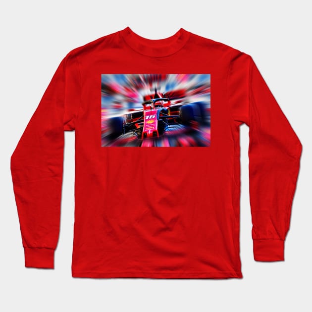 Charles Leclerc Long Sleeve T-Shirt by DeVerviers